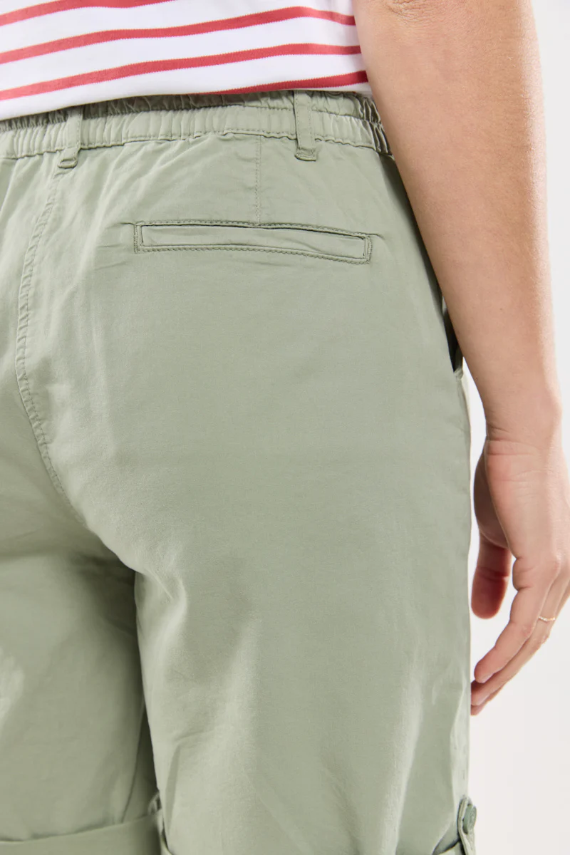 Bermuda taille élastique - coton - Image 3