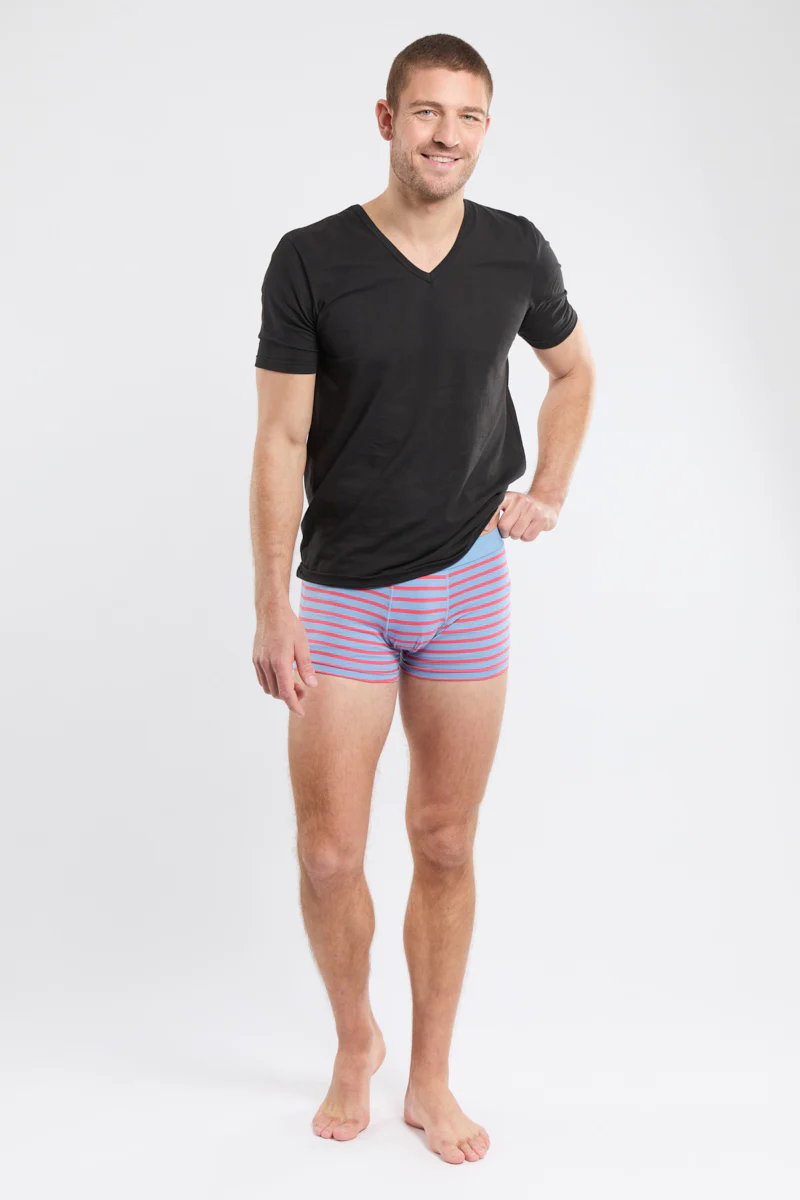 Boxer rayé - coton léger - Image 3