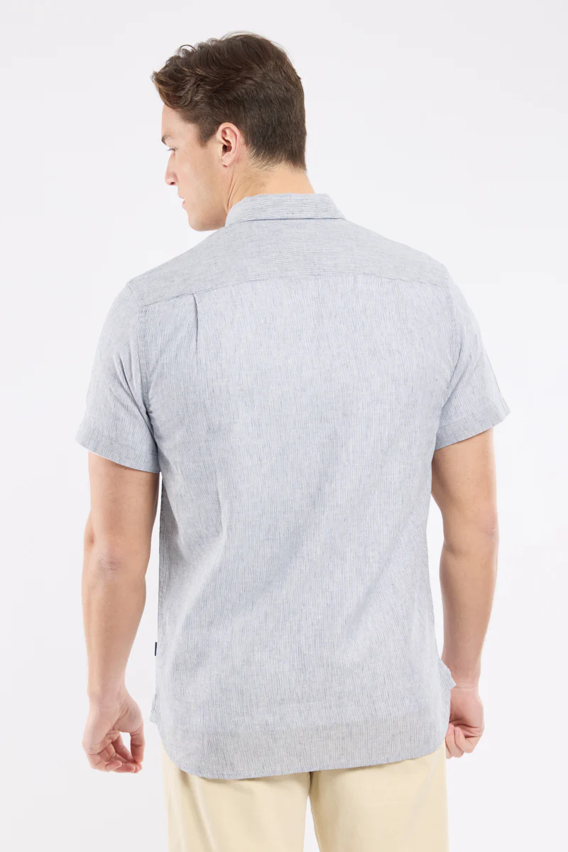 Chemise ELINECO - lin et coton - Image 4