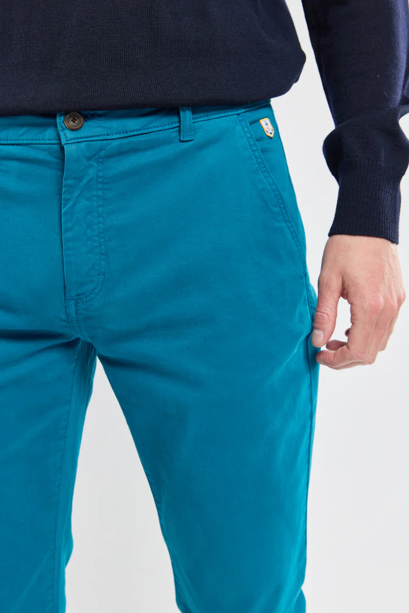 Chino coupe droite - coton - Image 2