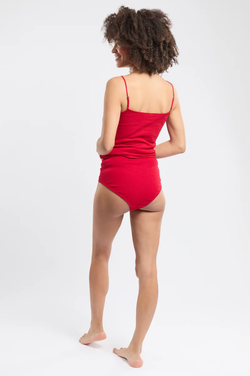 Culotte taille moyenne - coton issu de l'agriculture biologique - Image 3