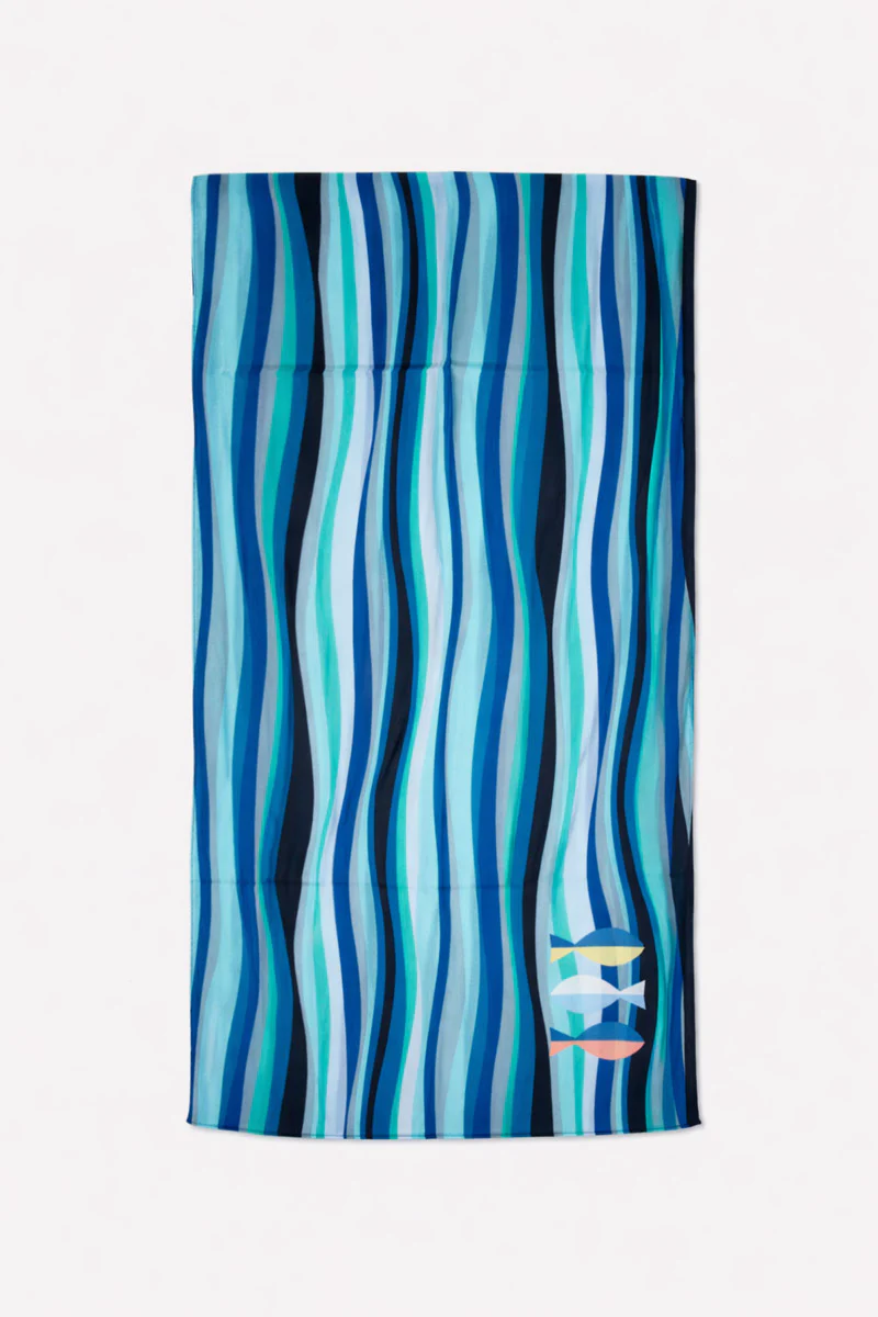 Foulard vagues - coton