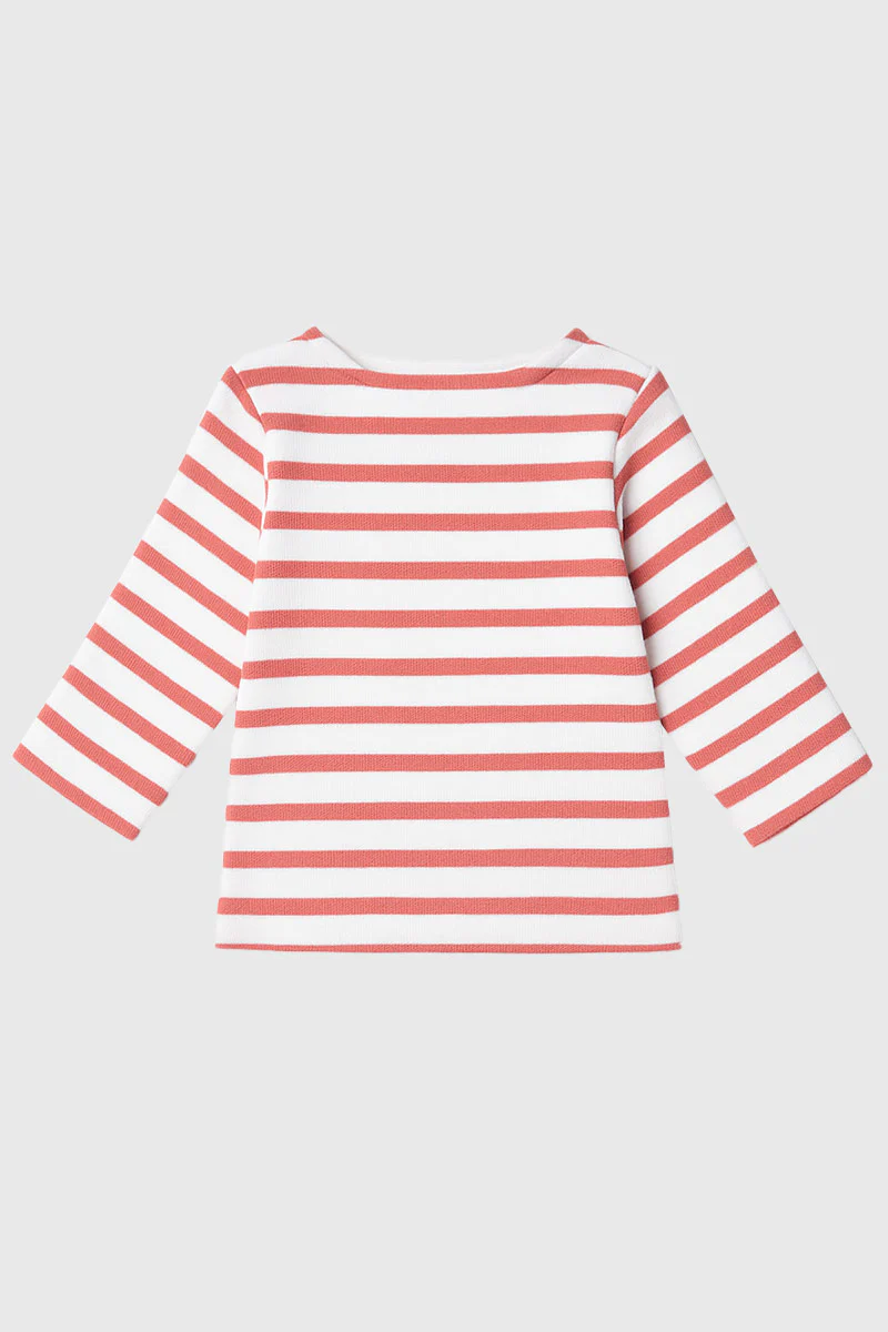 Marinière Baby - coton rustique - Image 2