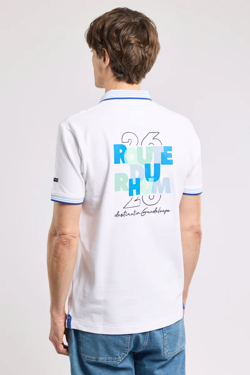 Polo brodé Homme - coton - Image 2