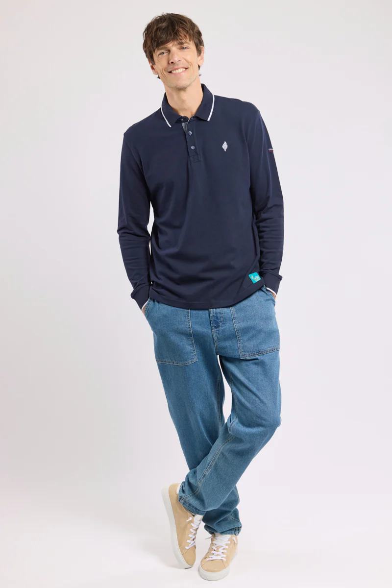 Polo brodé Homme - coton - Image 3