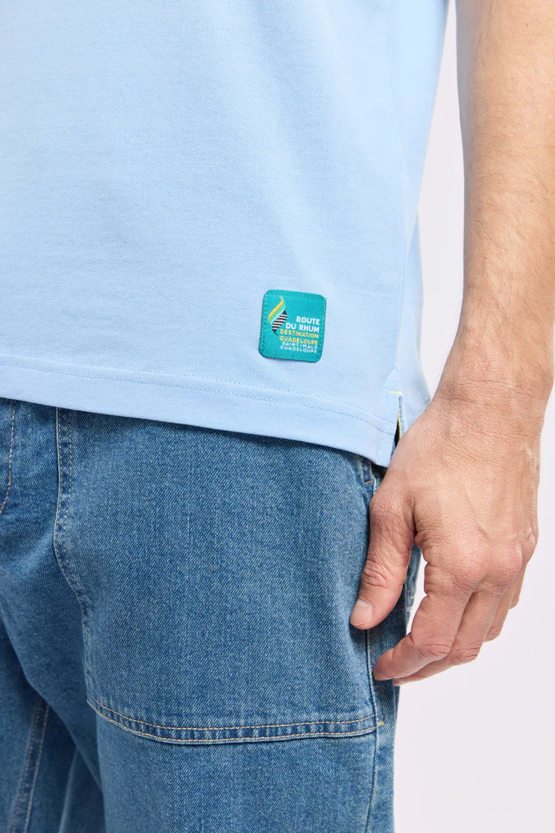Polo brodé Homme - coton - Image 5