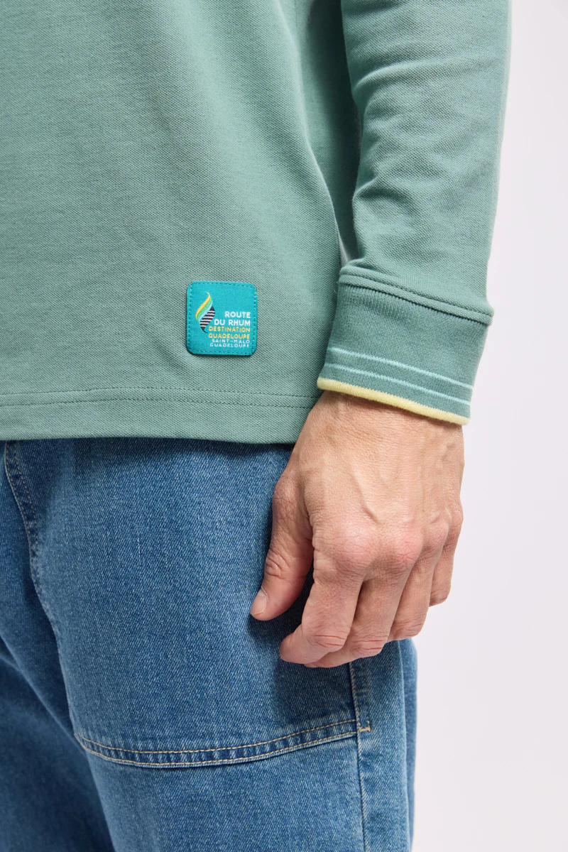 Polo brodé Homme - coton - Image 5