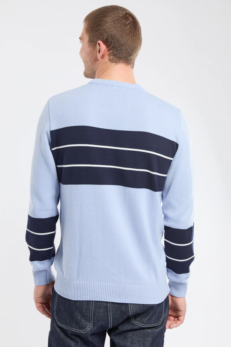 Pull bicolore - coton - Image 5
