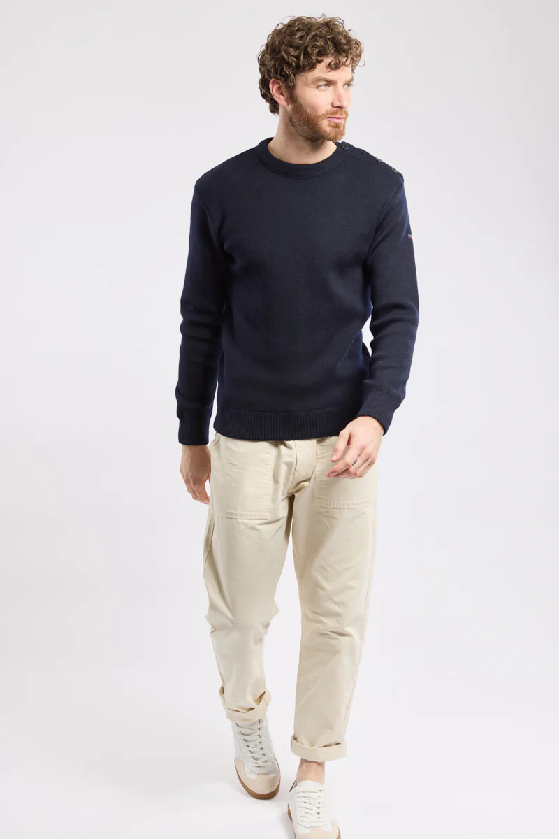 Pull Marin Gavrinis - laine - Image 3