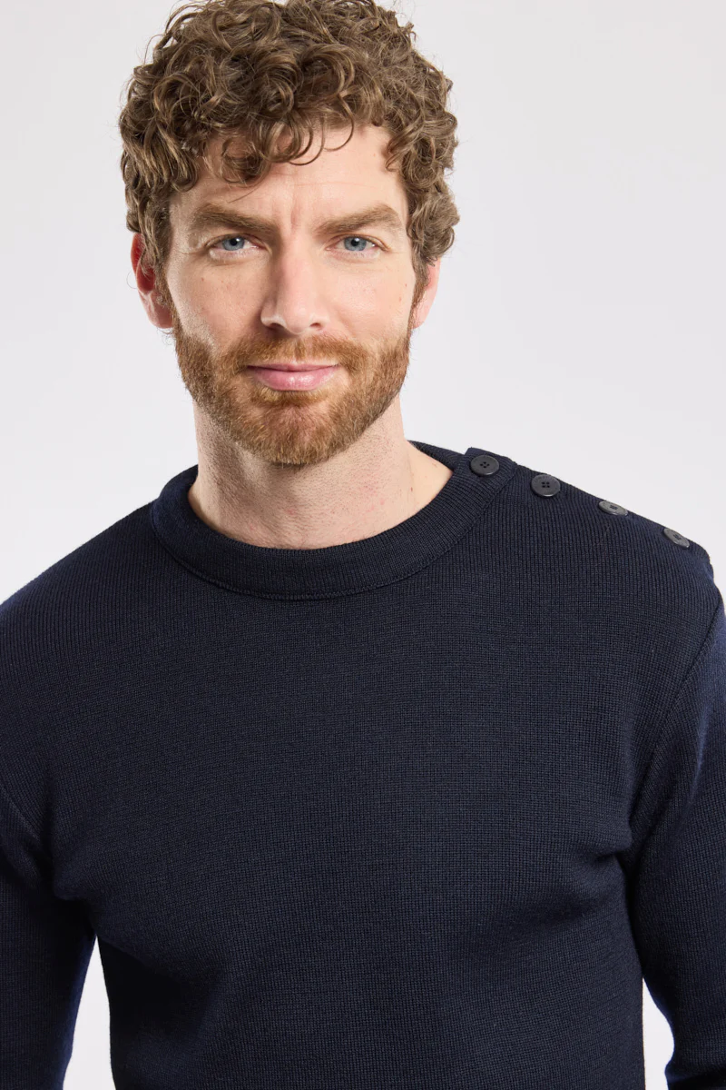 Pull Marin Gavrinis - laine - Image 4