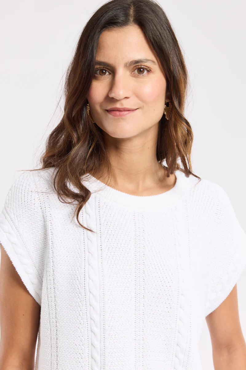 Pull sans manche - coton - Image 2