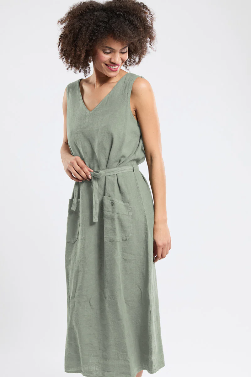 Robe longue - lin - Image 4