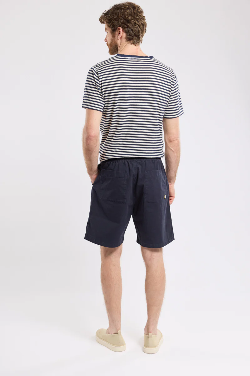 Short taille élastique - coton - Image 2
