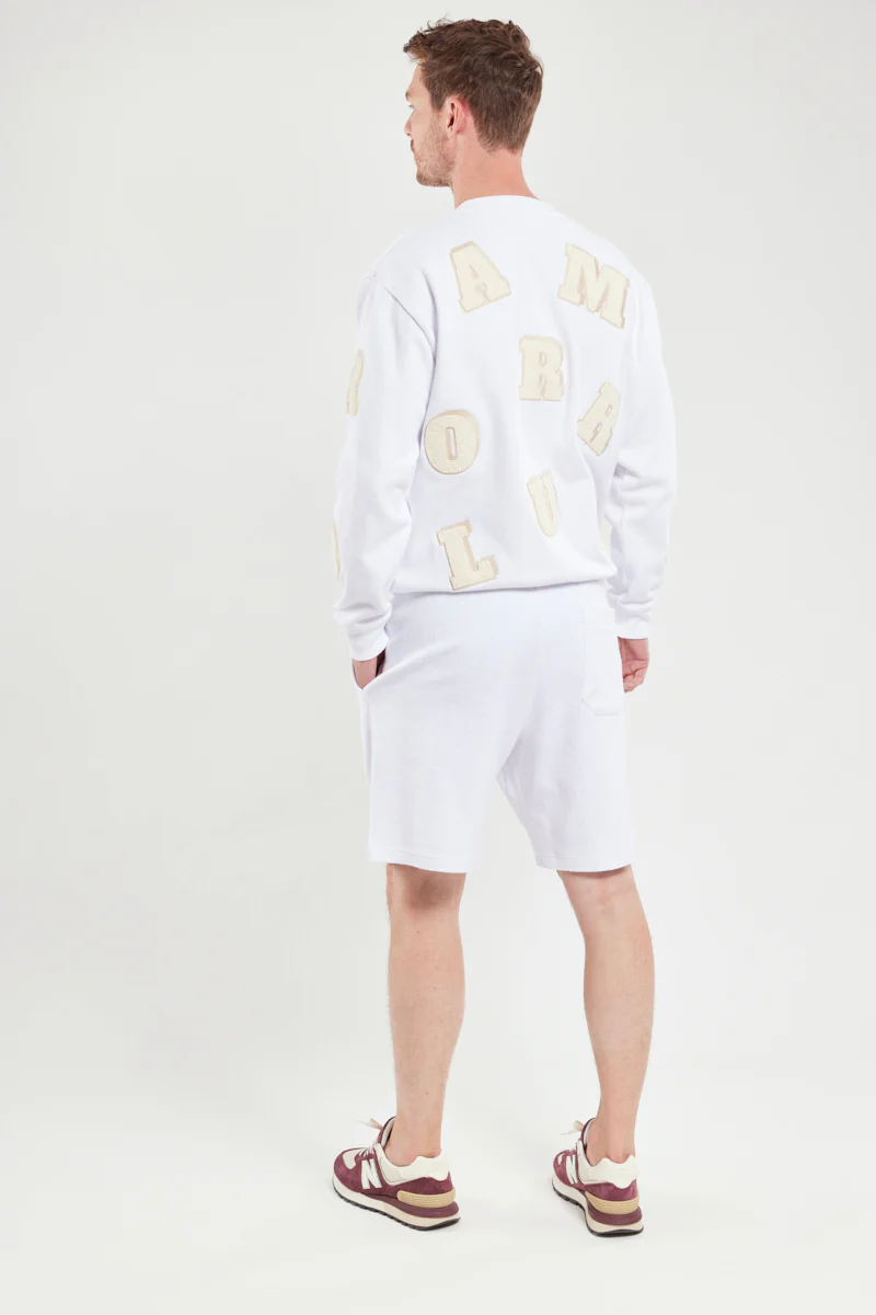Short taille élastiquée - coton - Image 4