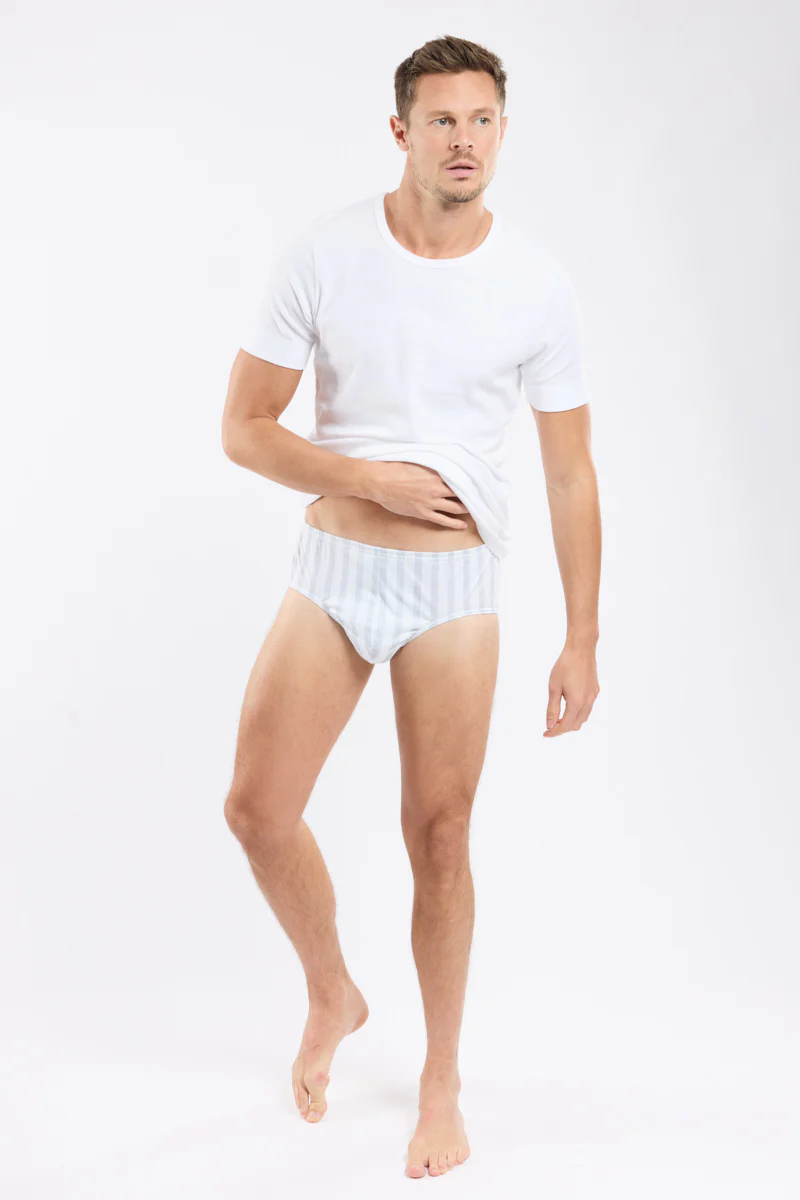 Slip rayé - coton léger - Image 3