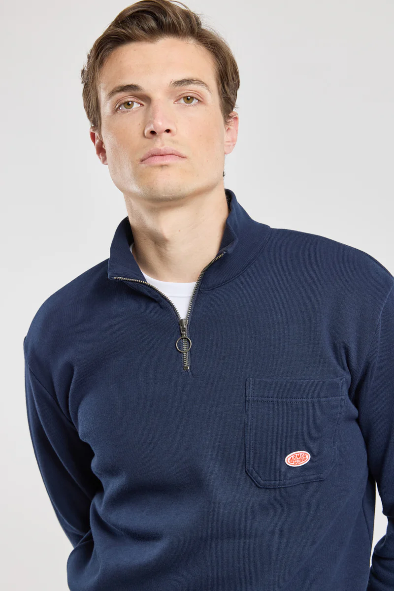 Sweat col camionneur Héritage - coton épais - Image 3