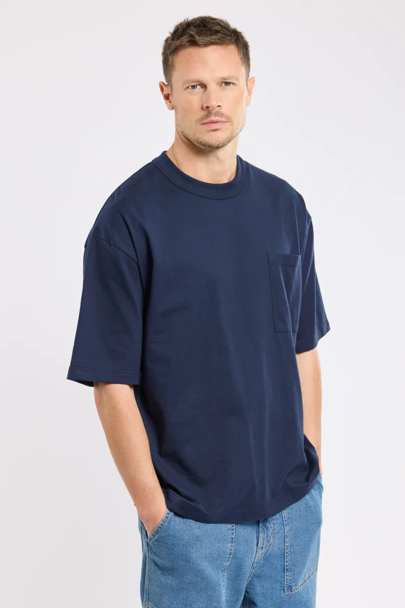 T-shirt coupe large Héritage - coton issu de l'agriculture biologique - Image 4