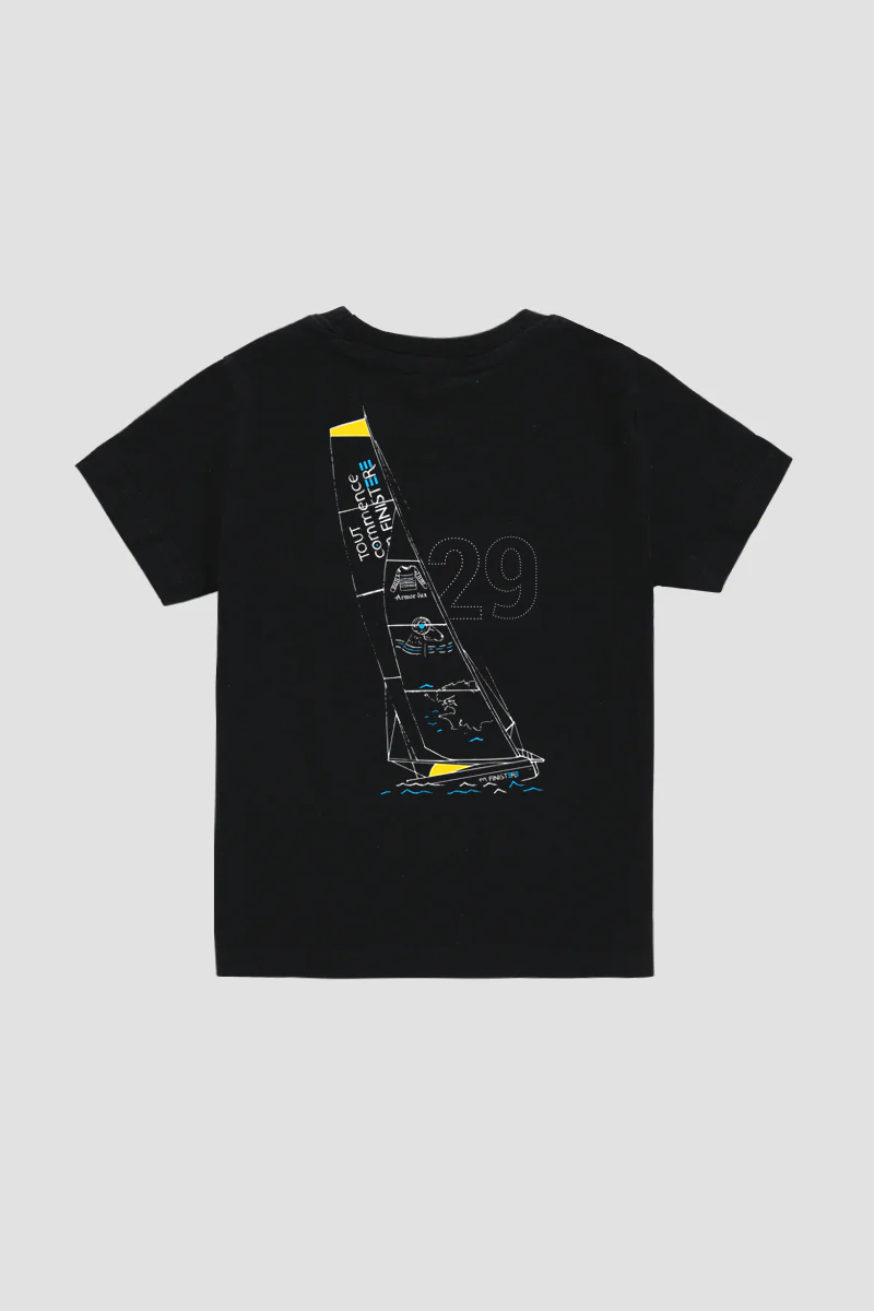 T-shirt Enfant - Jean Le Cam x Tout Commence En Finistère - Image 2