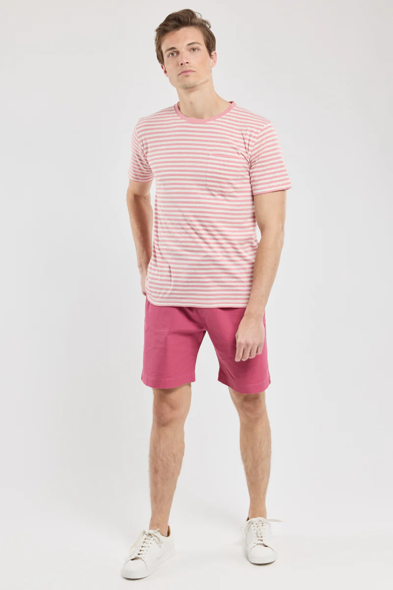 T-shirt rayé - coton et lin - Image 4