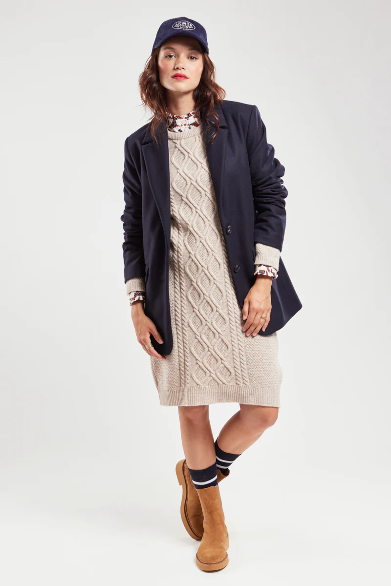 Veste blazer - drap de laine - Image 3